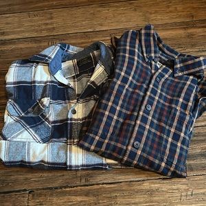 Men’s flannels 2 size XL